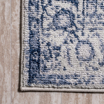 Kelly rosalia Cottage Medallion Area Rug